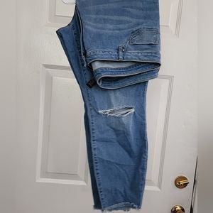 Ripped denim jeans size 24